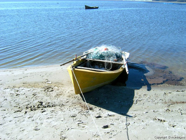 Embarcacin da Laguna de Rocha
