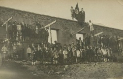Construccin Escola do psito en 1920